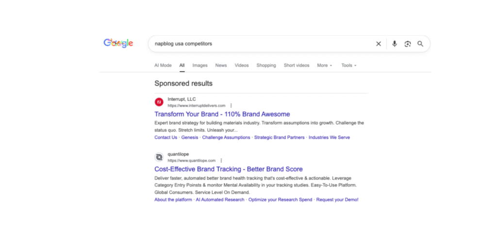Why an Ohio Branding Agency Is Targeting Napblog on Google Ads?