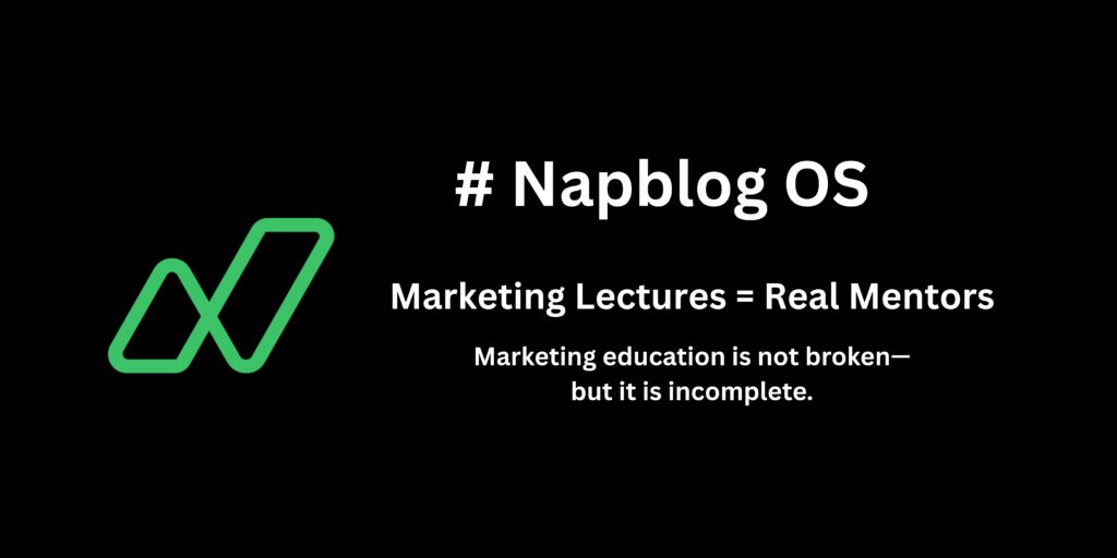 NapblogOS: Marketing Lecturers Can Transform Student Careers