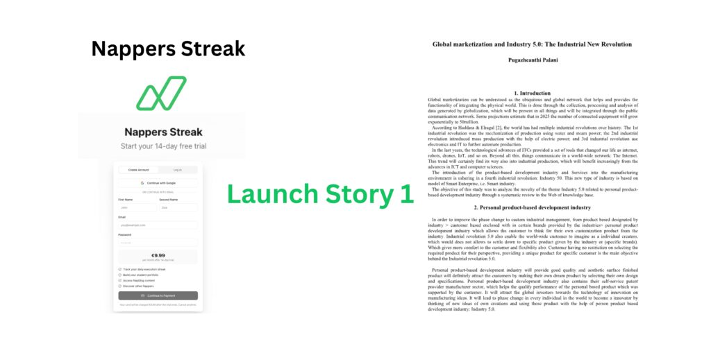 Launch Story 1 — A Decade in the Making