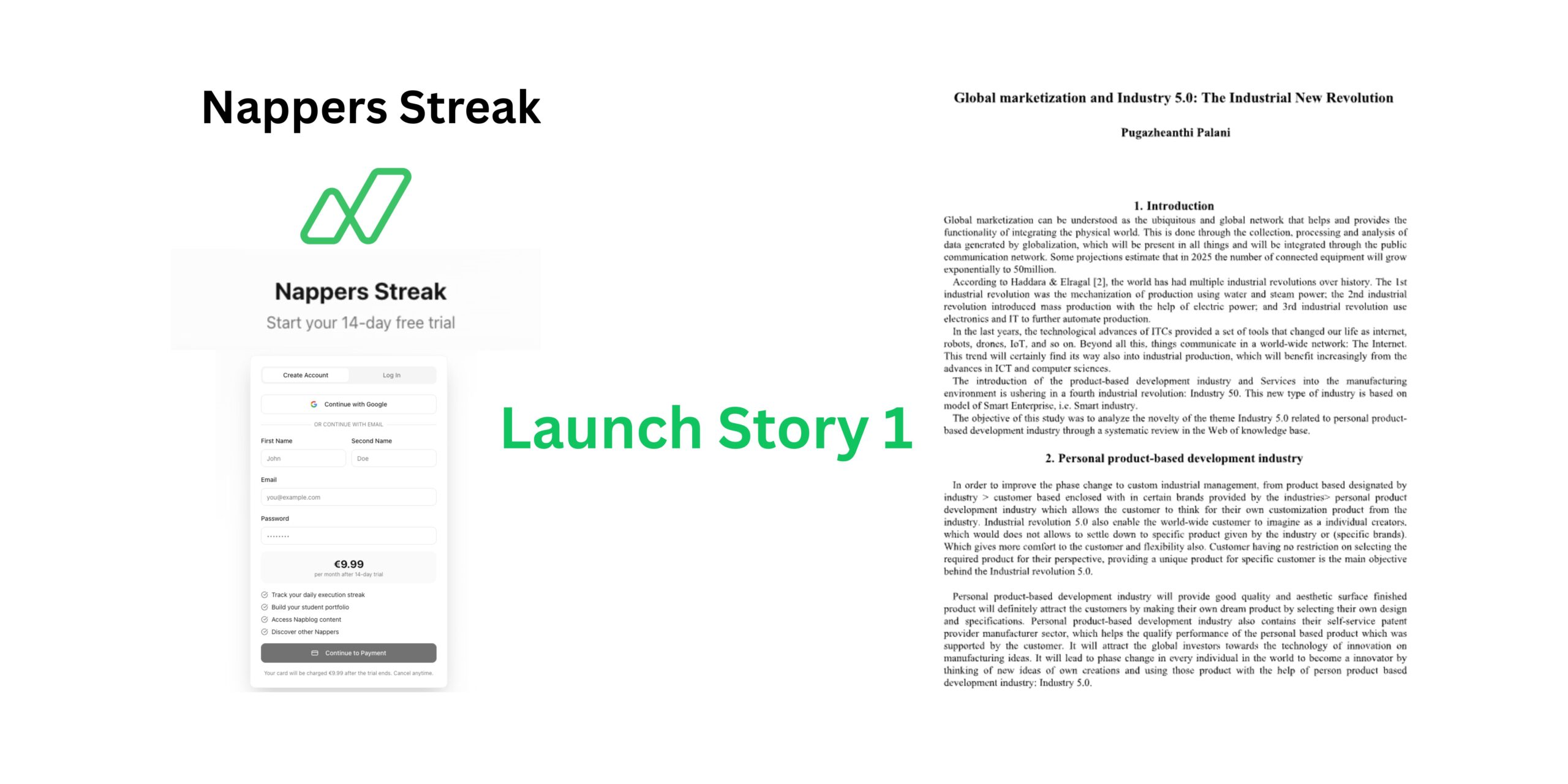 Launch Story 1 — A Decade in the Making