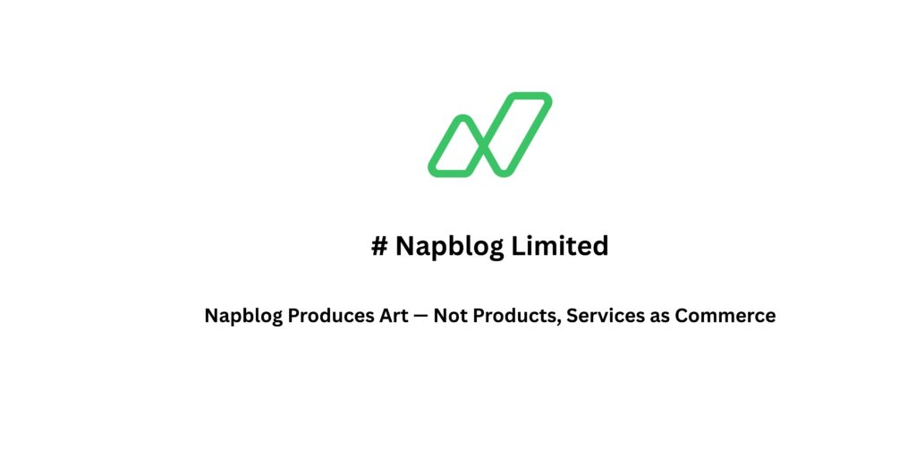 Napblog Produces Art — Not Products