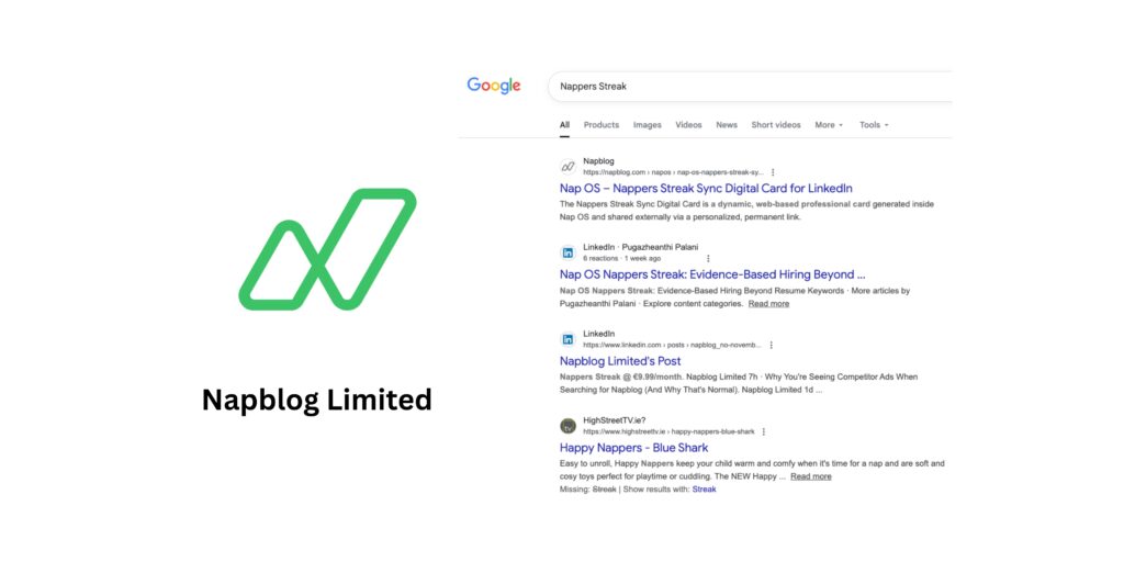 How Napblog Owns the “Nappers Streak” Keyword Without Competition