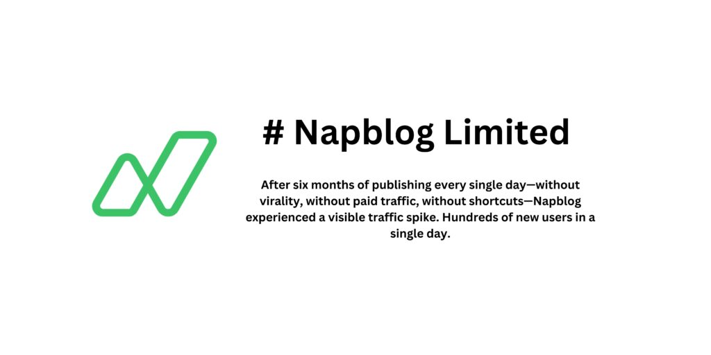 After six months of publishing every single day