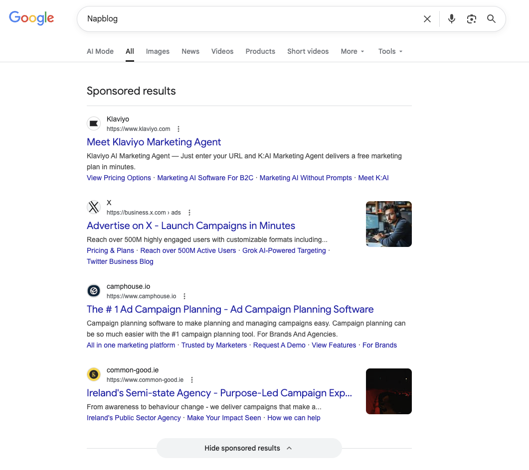 Napblog Competitor Ads Analysis Jan 10th (2026)