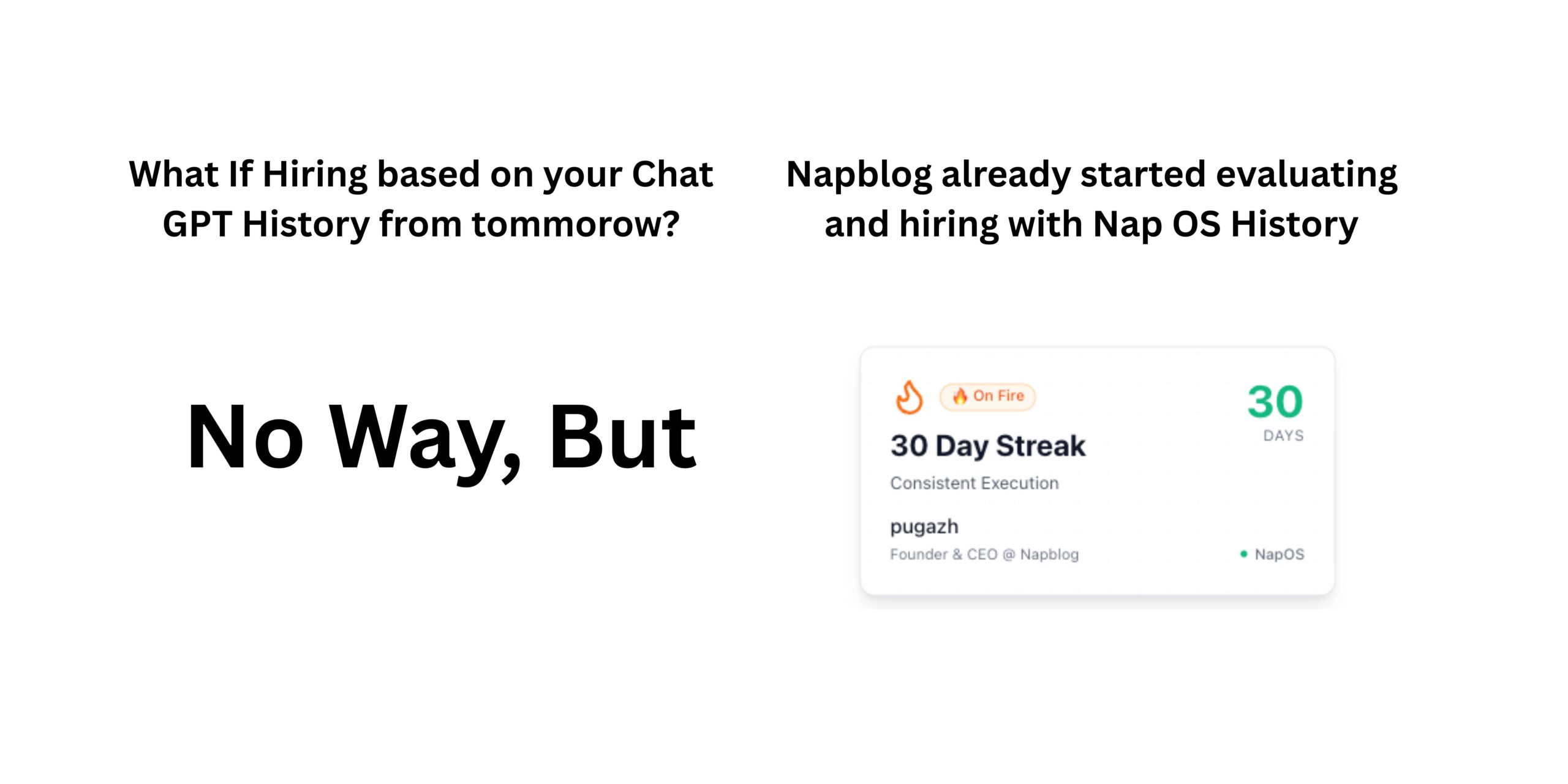 What If Hiring Was Based on Your ChatGPT History From Tomorrow?