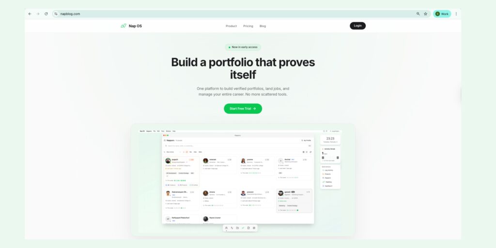 Napblog.com New Website & Nap OS