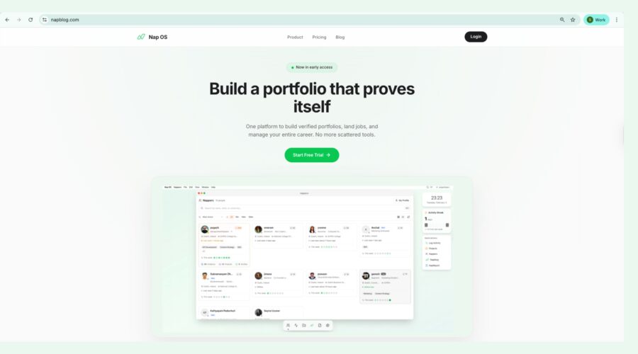 Napblog.com New Website & Nap OS