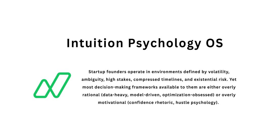 Psychological Counselling for Founders to Access Intuitive Decision-Making