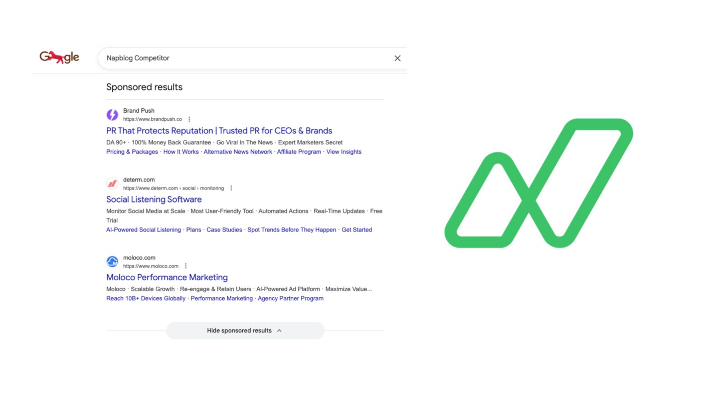 Napblog Google Ads: The New Competitor Landscape and What It Signals for the Future of Digital Reputation