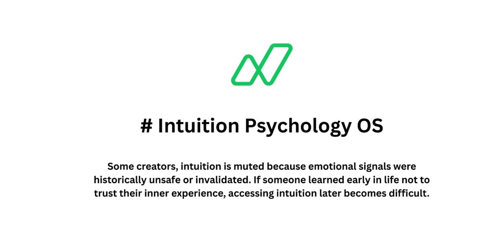 The Importance of Intuition Psychology OS Counselling for Creators
