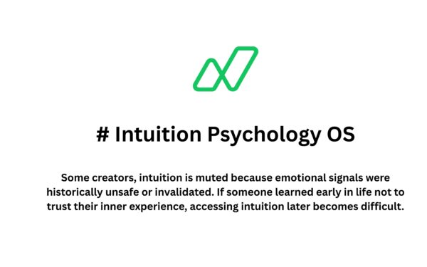 The Importance of Intuition Psychology OS Counselling for Creators