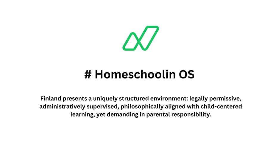 Homeschooling in Finland A Strategic Analysis from Homeschooling OS by Napblog Limited