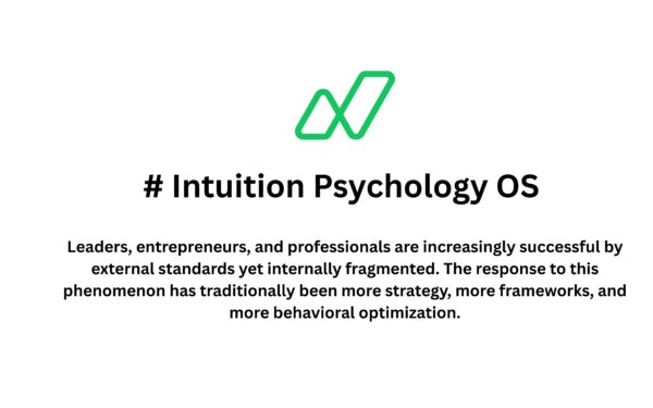 A Strategic Perspective from Napblog Limited’s Intuition Psychology OS