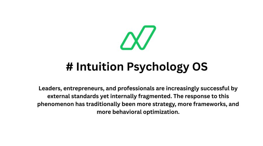 A Strategic Perspective from Napblog Limited’s Intuition Psychology OS