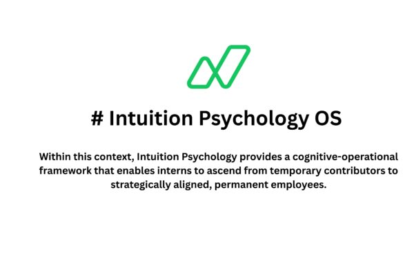Psychology training, interns do not merely seek to remain in the organization—they evolve into aligned contributors who naturally occupy.