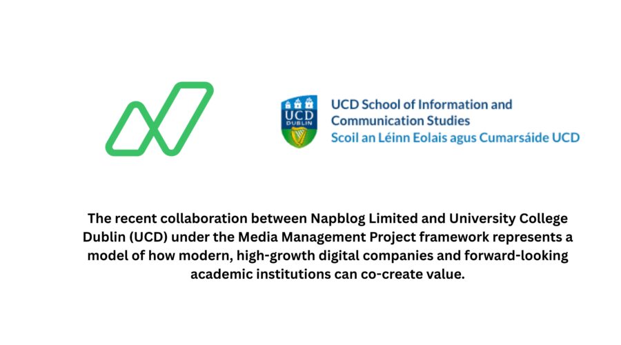 Napblog Limited and UCD: Industry–Academia Collaboration