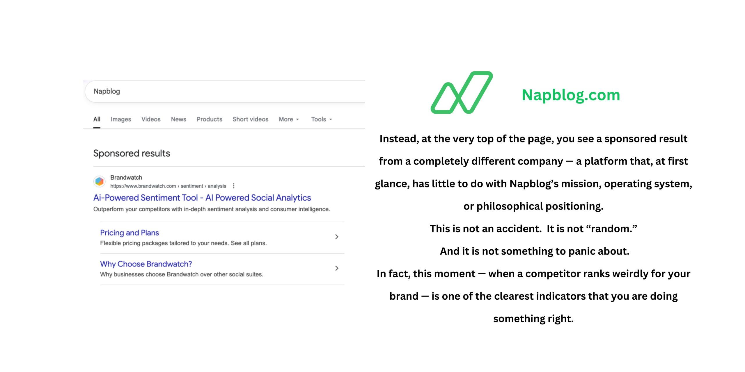 When Competitors Rank for Your Brand