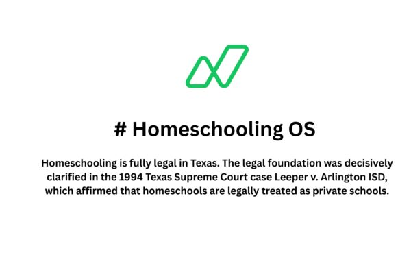 Homeschooling in Texas: A Strategic Guide for Families (Napblog Limited Perspective)