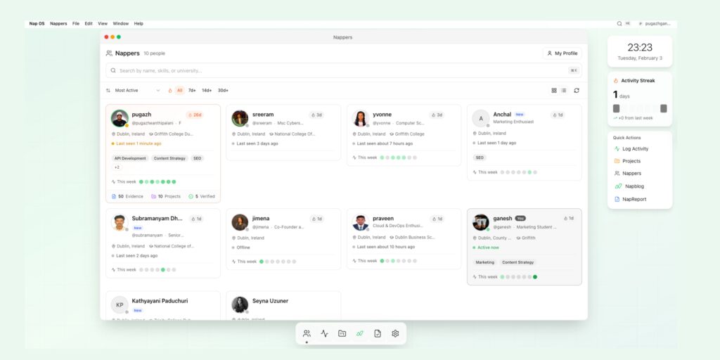 Finest Nappers NapStore View