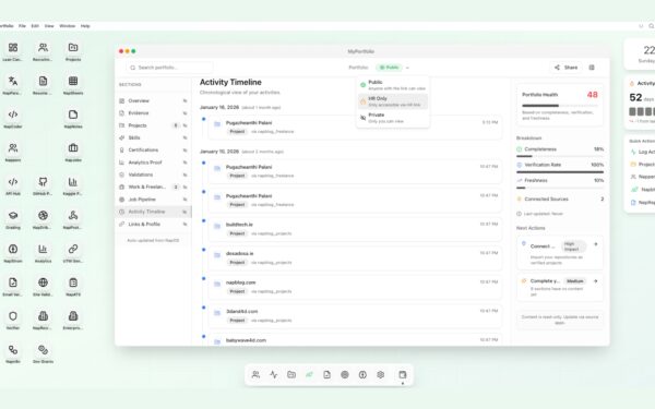Nap OS Intelligence in Action: How NapPortfolio Track Real Career Progression?