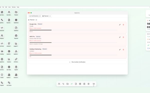 How Napblog Limited’s NapCerts in Nap OS Turns Certifications into Portfolio Intelligence