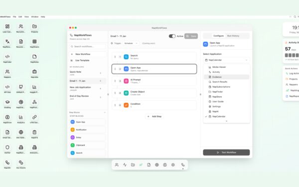 Nap OS NapWorkFlows: The Intuitive Embedded Intelligence System for Job Seekers