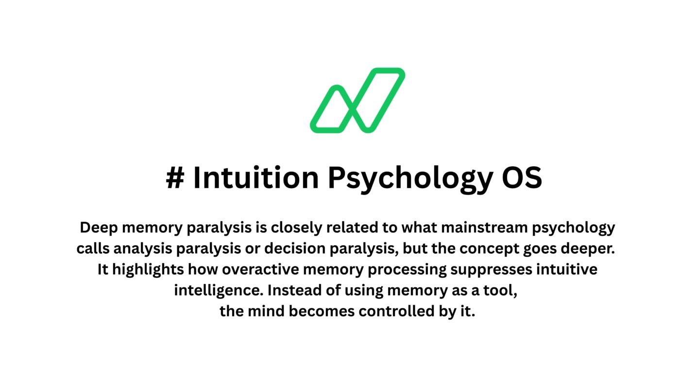 Deep Memory Paralysis: Understanding the Hidden Trap of Overthinking in ...