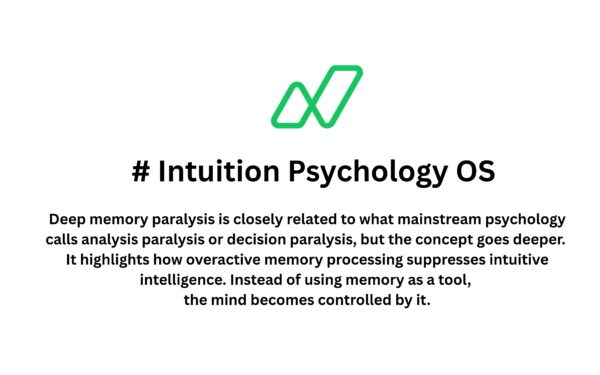 Deep Memory Paralysis: Understanding the Hidden Trap of Overthinking in Intuition Psychology