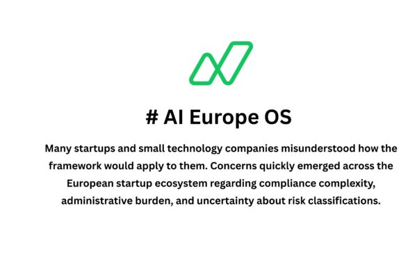 AI Europe OS: Misunderstandings of the AI Regulation Scheme and How the EU Resolved Them for Startups in 2026
