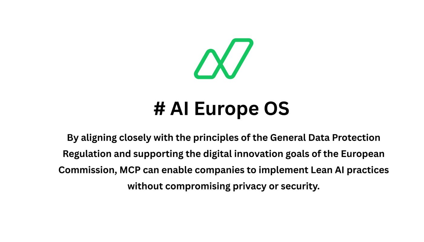 How Model Context Protocol (MCP) Helps European Companies Adopt Lean AI While Preserving GDPR Compliance