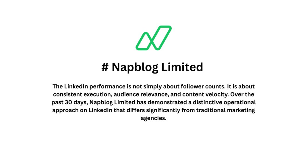 Napblog Limited on LinkedIn: 10 Strategic Lessons from 30 Days of Content Performance