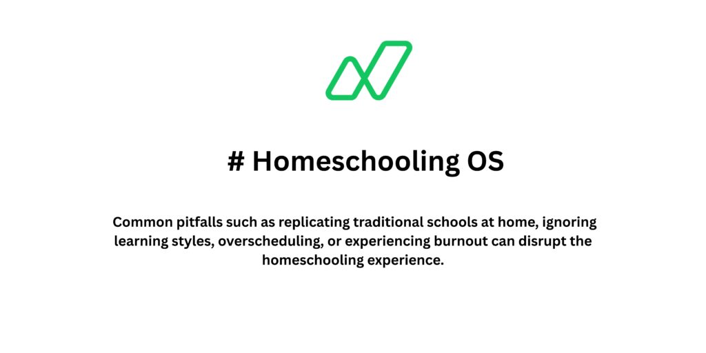 Pitfalls to Avoid in Homeschooling Methodologies and How to Recover?