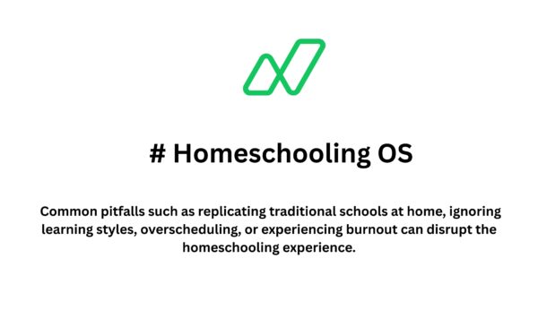 Pitfalls to Avoid in Homeschooling Methodologies and How to Recover?