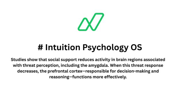 Stress Over Uncertainty Can Be Managed with Friendship: An Intuition Psychology OS Perspective