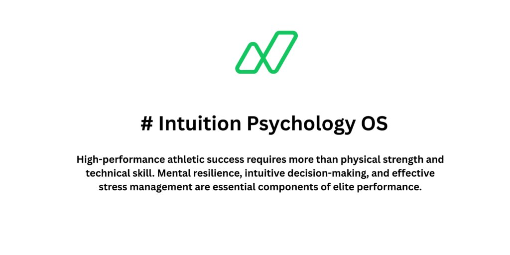 Intuition Psychology for Physical Fitness and Stress Management in High-Performance Athletes