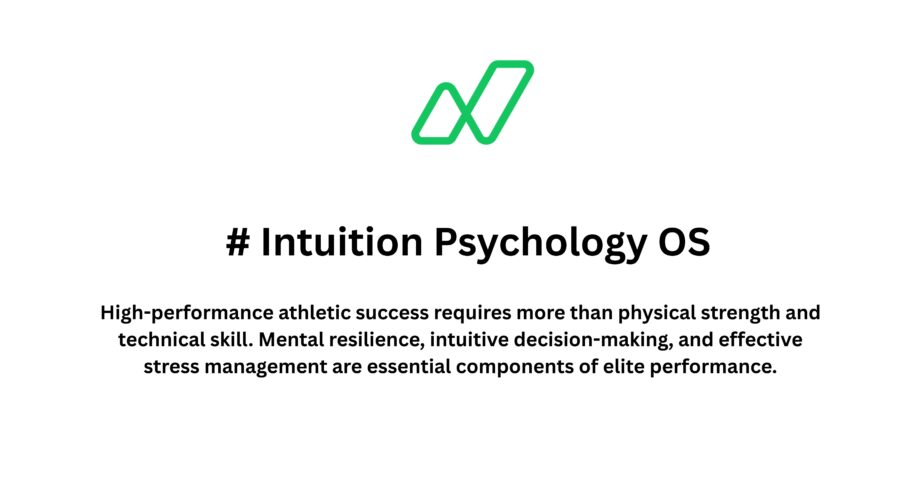 Intuition Psychology for Physical Fitness and Stress Management in High-Performance Athletes