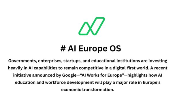 AI Europe OS: Powering Europe’s AI Skills Economy and Innovation Ecosystem