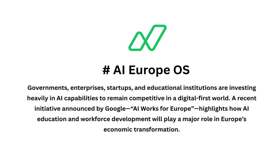 AI Europe OS: Powering Europe’s AI Skills Economy and Innovation Ecosystem
