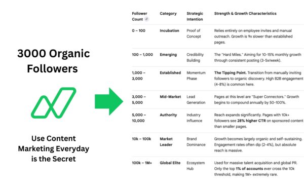 Napblog Limited at 3,000 Followers: The Tipping Point of Organic Growth Without Spending a Penny