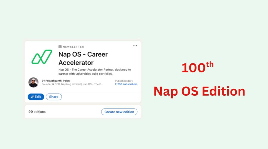 100th Edition of Nap OS in 100 Days by Napblog Limited