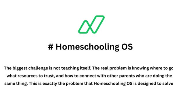 Homeschooling OS Solves the Biggest Problem for Parent-Educators: Finding the Right Resources and Connecting With the Right People