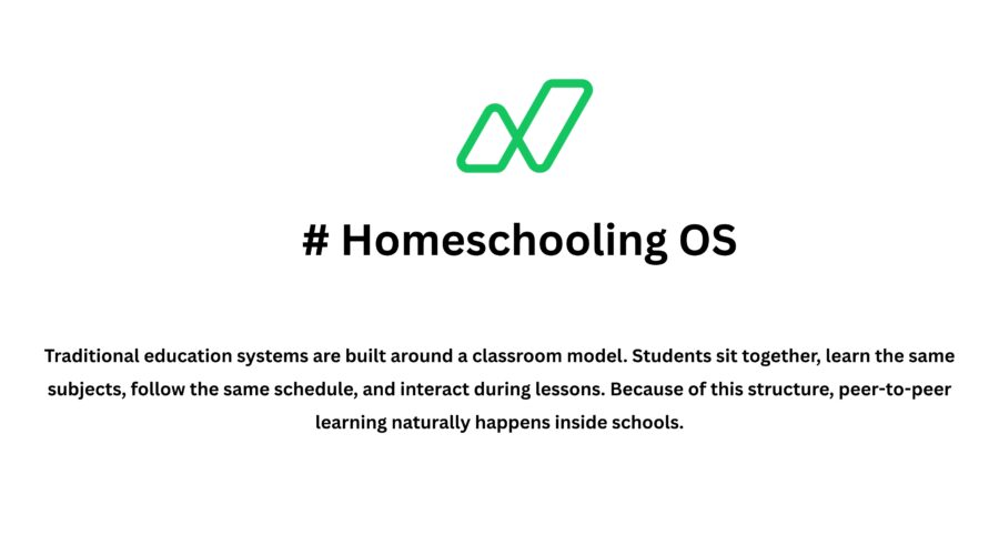 Traditional education systems are built around a classroom model. Students sit together, learn the same subjects, follow the same schedule, and interact during lessons. Because of this structure, peer-to-peer learning naturally happens inside schools.