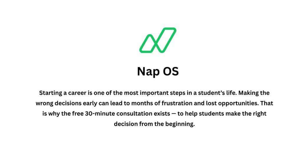 30-Minute Free Consultation for Students and Graduates: Find Out if Nap OS Is Right for You