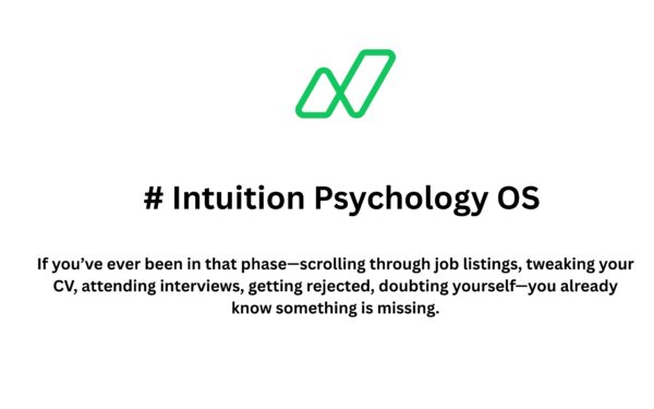 Intuition Psychology OS for Job Seekers A Napblog Limited Perspective on Counselling Beyond Logic