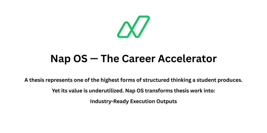 Nap OS — Solving the Academic-to-Employability Gap Through Execution Infrastructure
