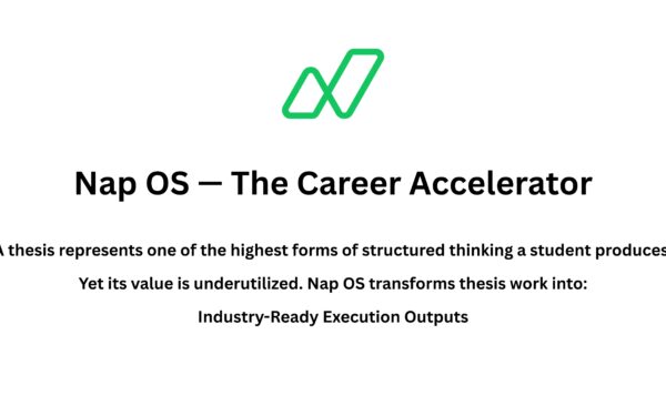 Nap OS — Solving the Academic-to-Employability Gap Through Execution Infrastructure
