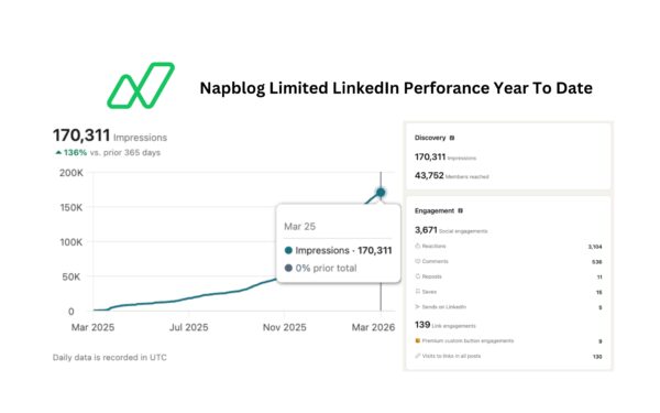 Napblog Limited LinkedIn Performance — A Year-to-Date Breakdown (And What Industry Leaders Do Differently)