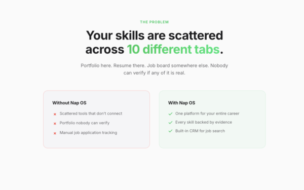 Nap OS The Career Accelerator