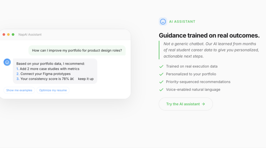 NapAssistant AI Guidance Trained on Real Outcomes, Not Generic Advice like GPT