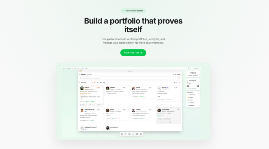 Nap OS – The Career Accelerator Build a Portfolio That Proves Itself